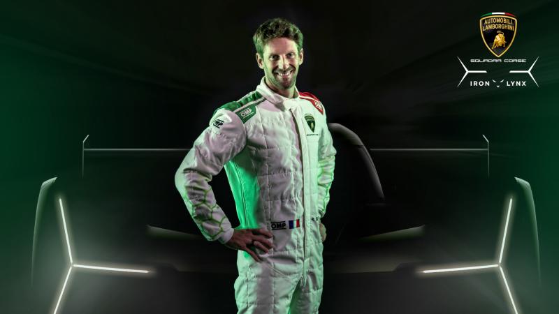 Ο Romain Grosjean υπέγραψε στη lamborghini