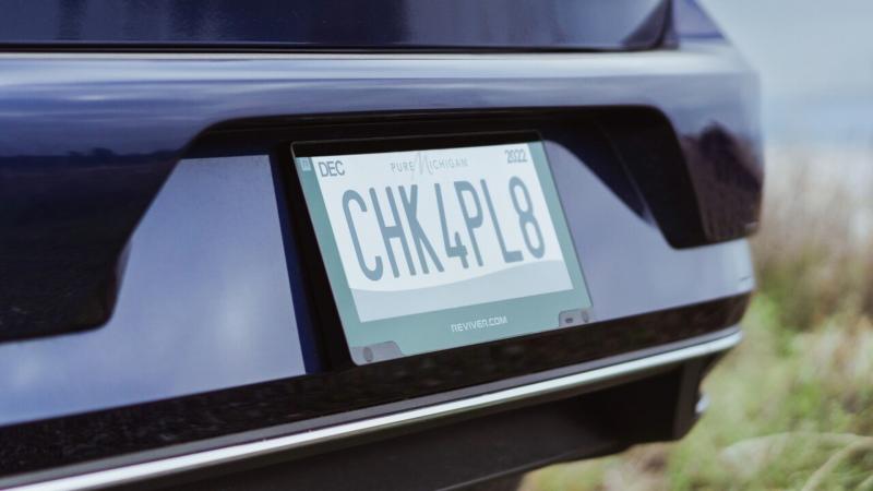 Digital license plate 1