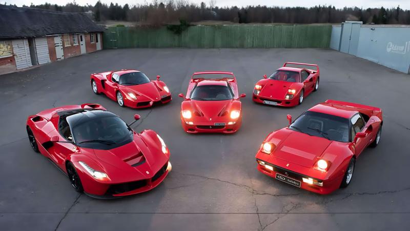Ferrari Big Five Auction