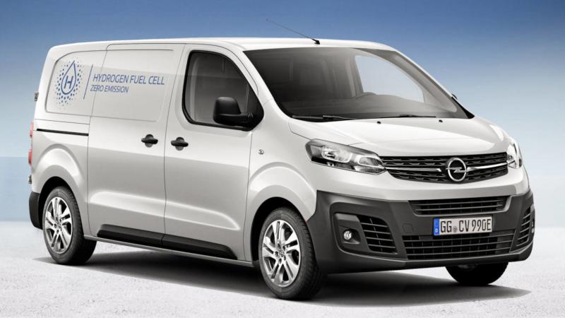 Opel Vivaro-e Hydrogen 2021 κυψέλες υδρογόνου