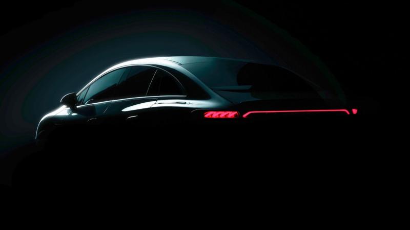 Mercedes EQE teaser