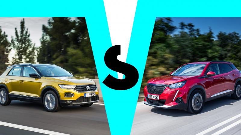 VW T-Roc VS Peugeot 2008