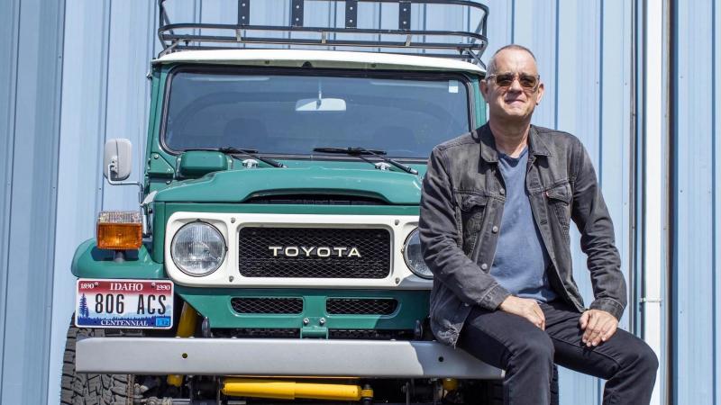 Tom Hanks Toyota Land Cruiser