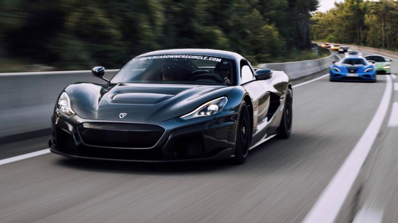 Supercars Owners Circle Croatia Rimac Nevera