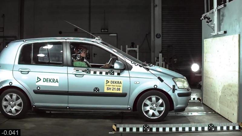 Hyundai Getz crash test