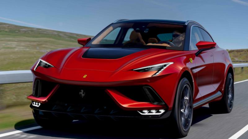 ferrari suv purosagnue