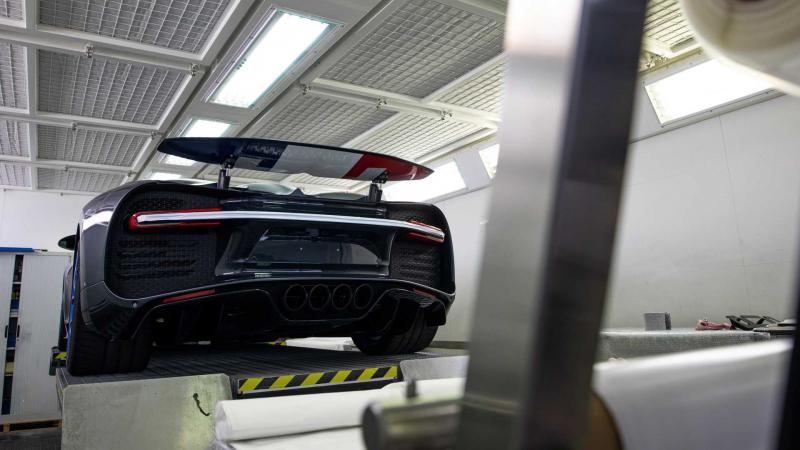 Bugatti Chiron dyno