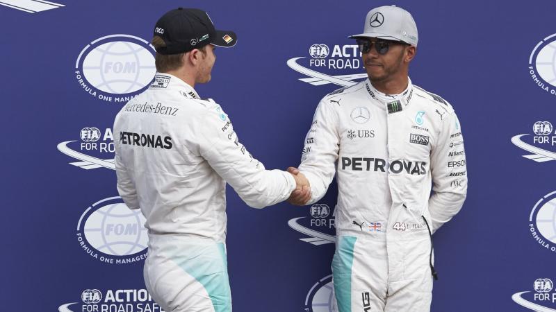 Nico Rosberg Lewis Hamilton