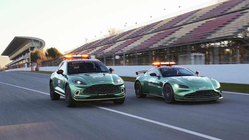 Aston Martin Vantage DBX F1 Safety Cars