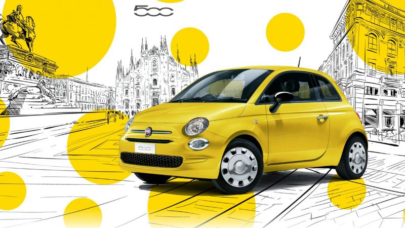 Fiat 500 Giallissima 