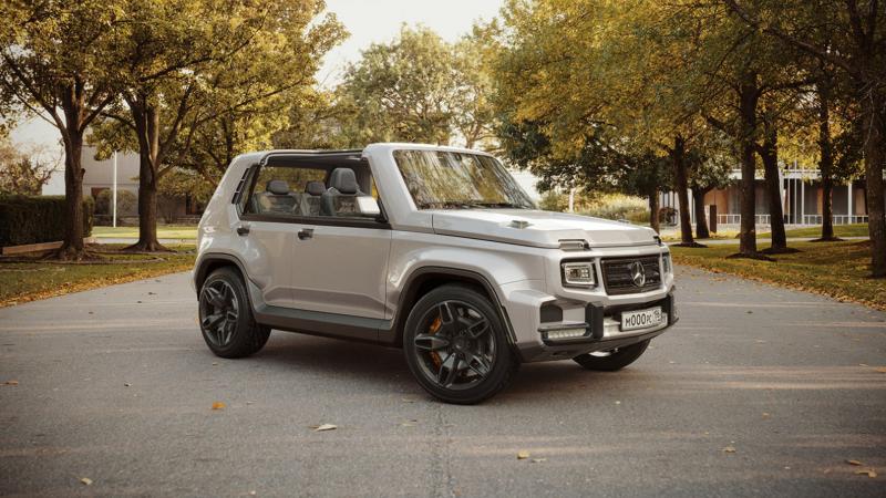 Lada G-Niva mercedes g-class και Lada Niva 2022