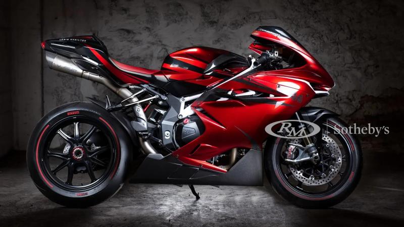 MV Agusta F4 LH44 σε δημοπρασία Lewis Hamilton 2022