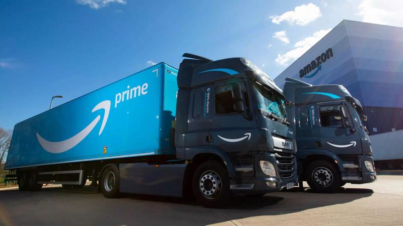 Amazon DAF CF Electric Trucks