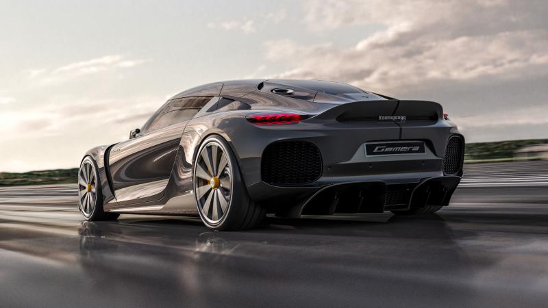 Koenigsegg Gemera ήχος 3κύλινδρου κινητήρα video 2022