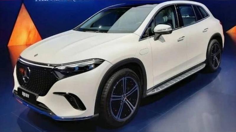 Νέα Mercees EQS SUV διαρροή φωτογραφιών 2022