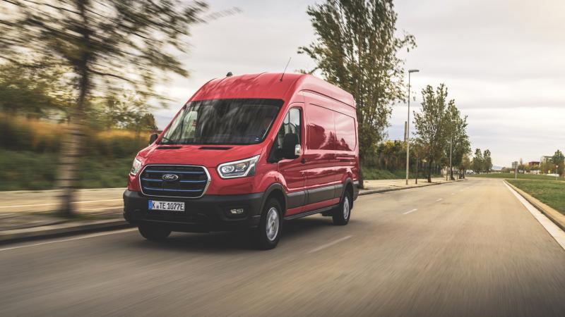 Ford e-transit dokimi varkelonia ispania 