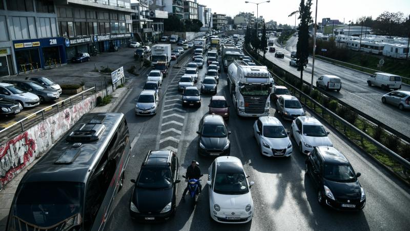 leoforos kifisou fainomeno mpoykalioy kinisi dromos athina 