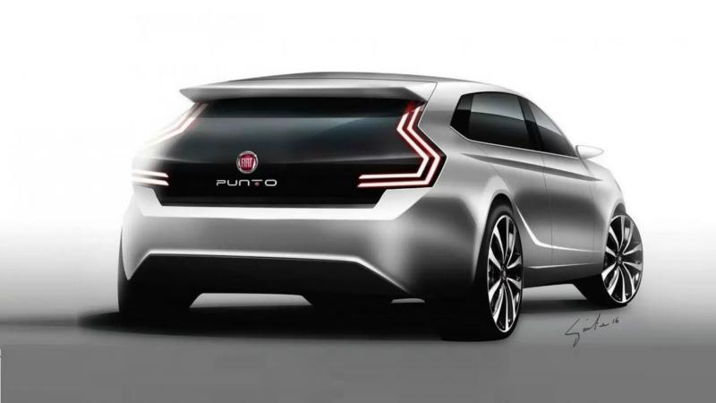 Fiat Punto render