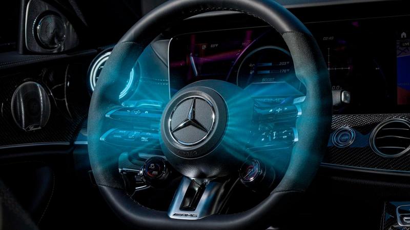 mercedes σύστημα κλιματισμού στο τιμόνι