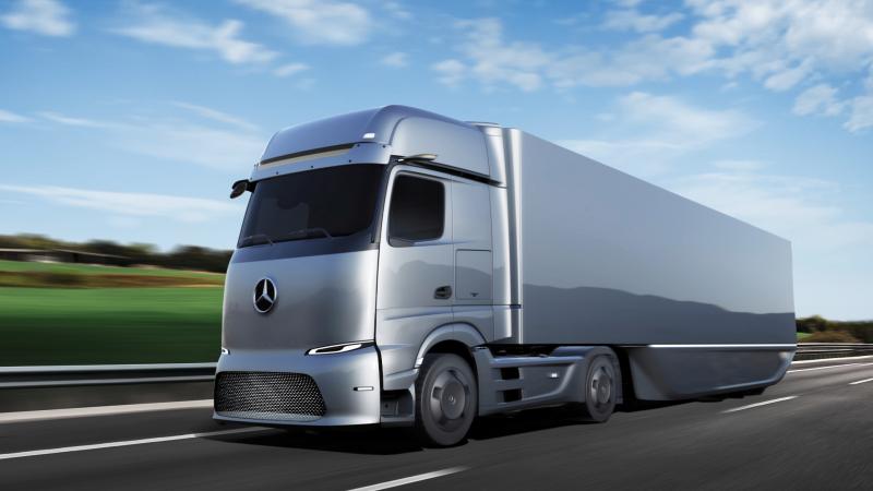 mercedes truck electric