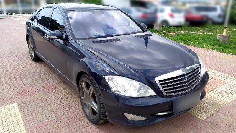 Mercedes S-Class μετανάστες πολυτελή αυτοκίνητα στον Έβρο 2022