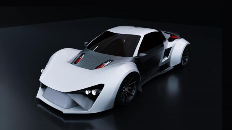 LP:One Motor Asera GT supercar από τη Ρουμανία