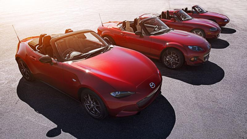 Mazda MX-5 Generations