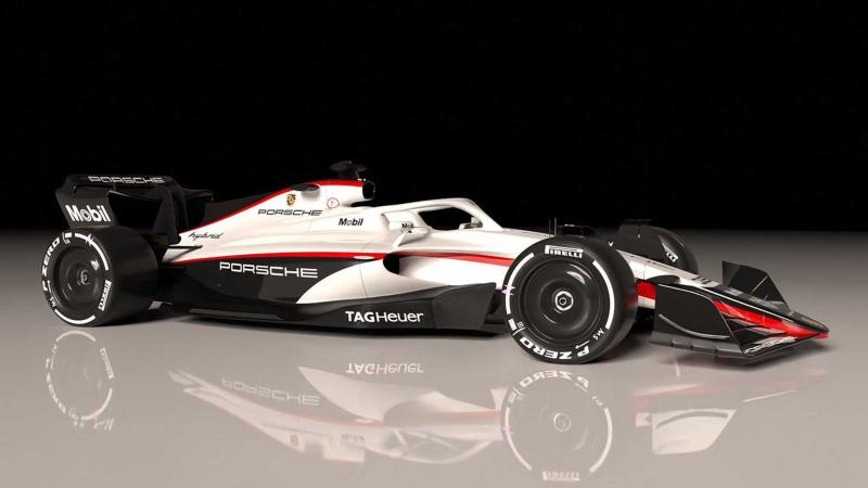 Porsche F1 render