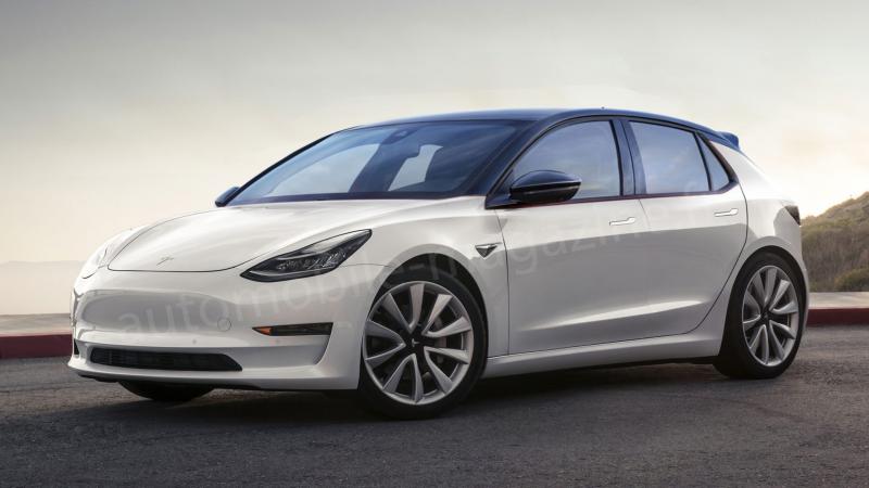 Tesla Model 2 render