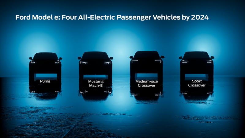 Ford electric SUV teaser