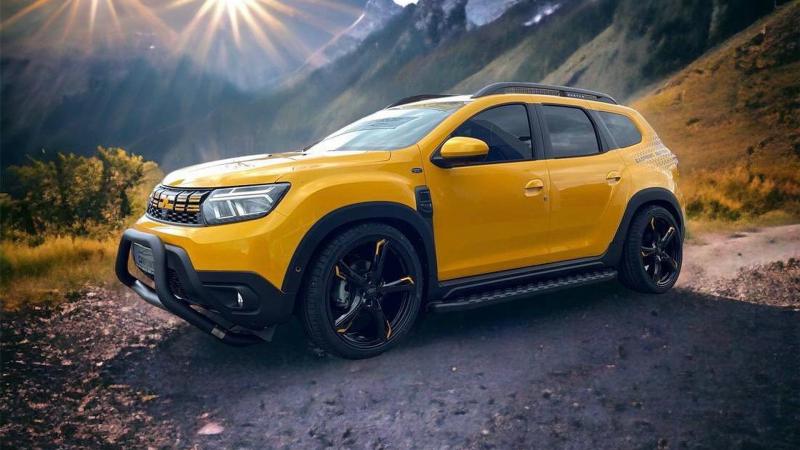 Dacia Duster Carpoint Yellow 1