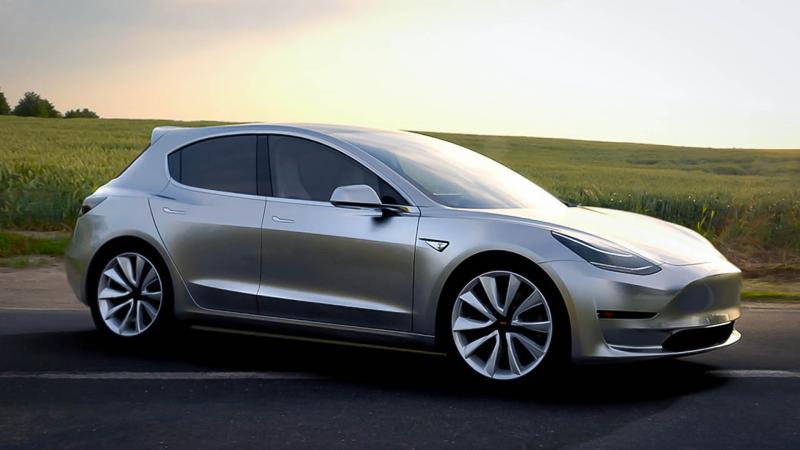 Tesla Model 2 render