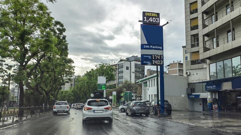 Τιμή βενζίνης diesel