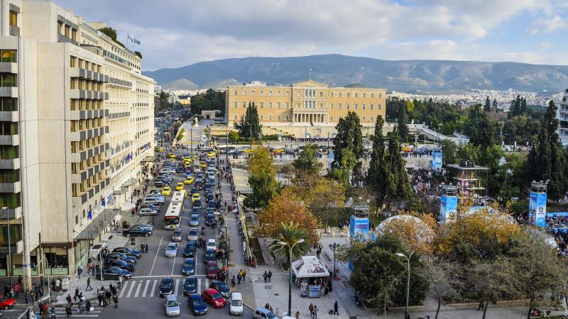 Athens traffic