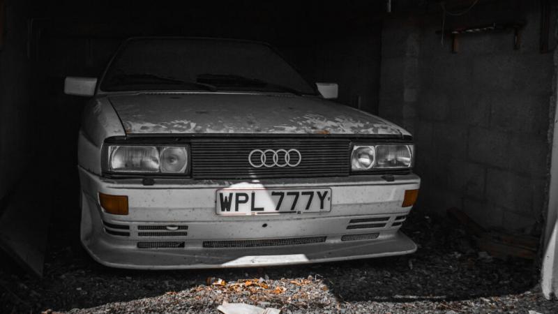 Audi Quattro Barn Find 1