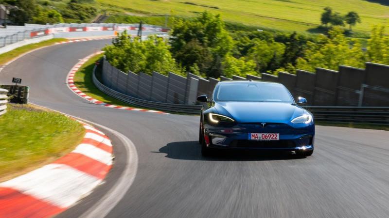 Tesla Model S Plaid Nurburgring