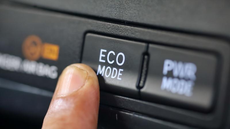 toyota button eco