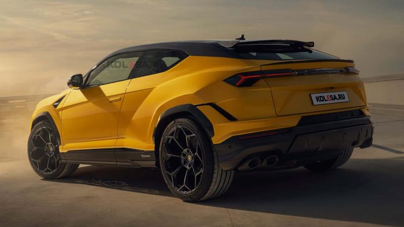 Lamborghini Urus Coupe render