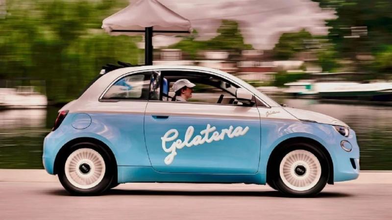 Fiat 500e Gelateria