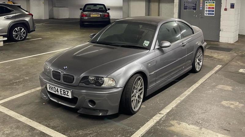 BMW M3 CSL abandoned