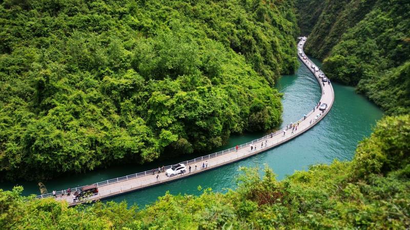 floating bridge china 1