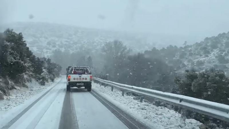 χιόνι στην Πάρνηθα