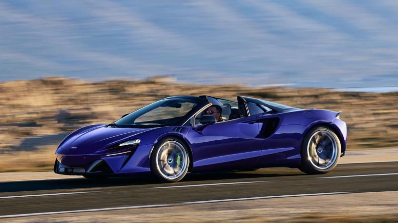 Αποκάλυψη για τη νέα McLaren Artura Spider 2024