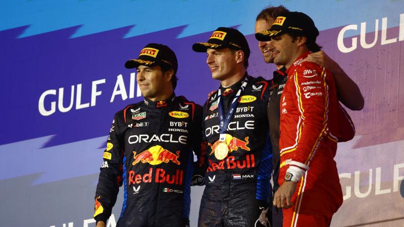 Bahrain 2024 podium