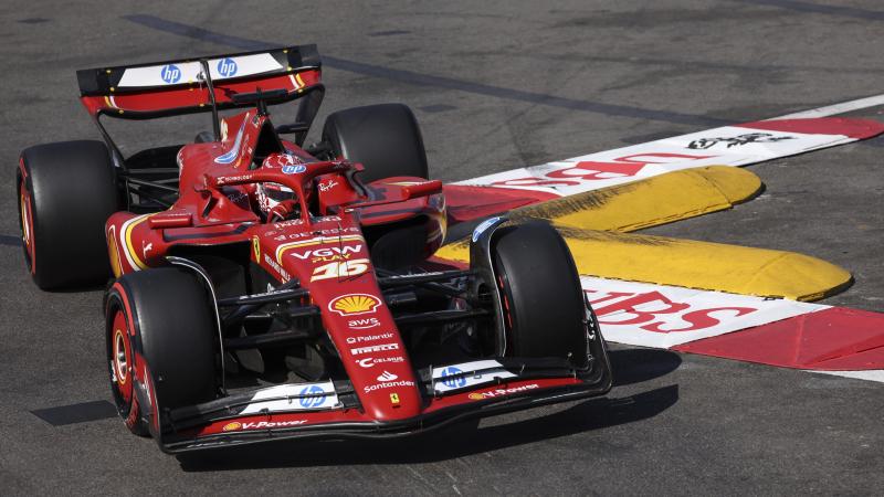 Charles Leclerc pole position Monaco 2024