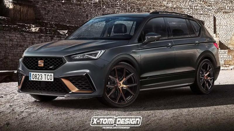 Cupra Tarraco render