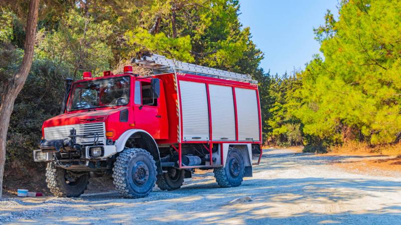 πυροσβεστικό όχημα στην Ελλάδα