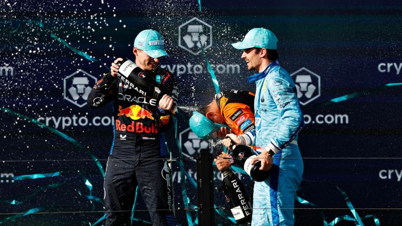 Miami GP Podium