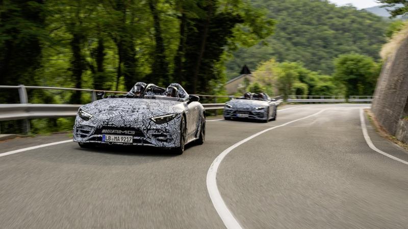 Mercedes-AMG PureSpeed testing