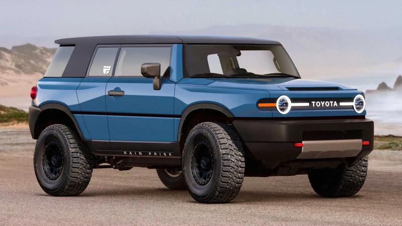 Toyota FJ Cruiser render